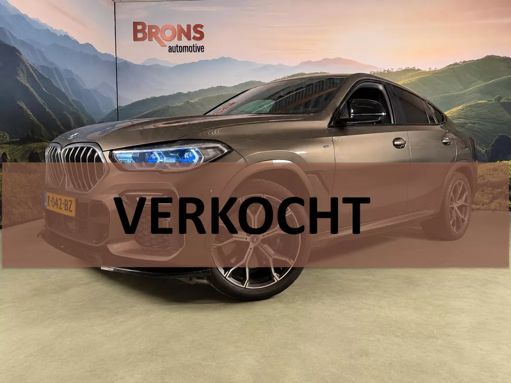 BMW X6 xDrive40i High Executive Sky Lounge l M-pakket l Scherm achterin
