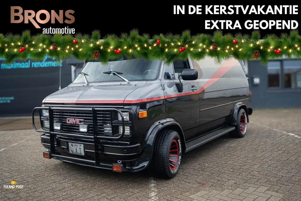 GMC Van A-team compleet met interieur