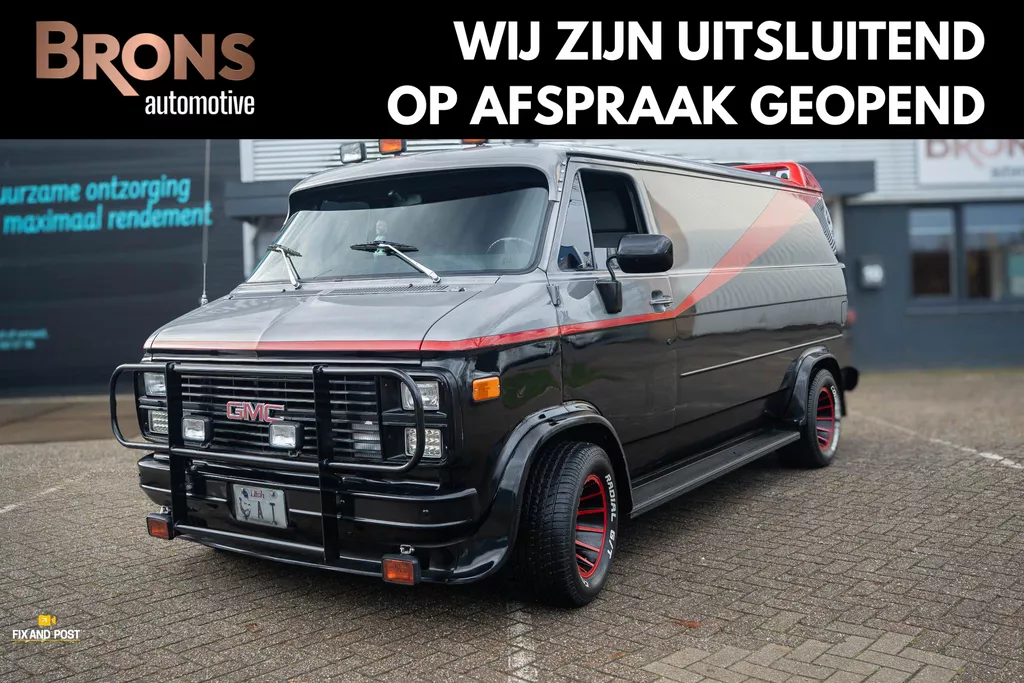GMC Van A-team compleet met interieur