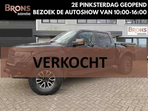 Ford USA F150 RAPTOR 6.2 V8 LPG 175 Liter l veel extra l lampen l Camera