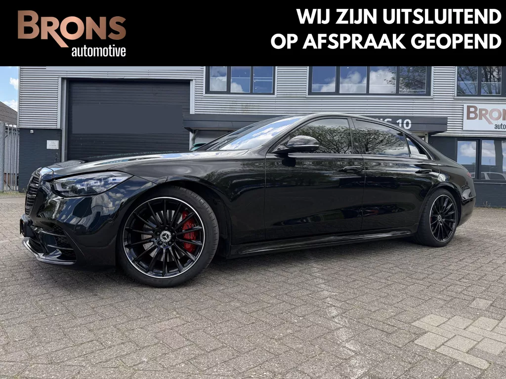 Mercedes-Benz S-klasse 580 4MATIC Lang AMG Line 4 wiel sturing l full options