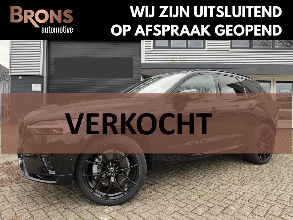 Volvo XC60 2.0 T8 Plug-in hybrid AWD Plus Black Edition Pano l 21 inc l 360