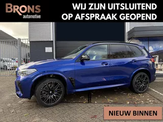 BMW X5 M Competition 625PK Full Options Fabriek specificatie's