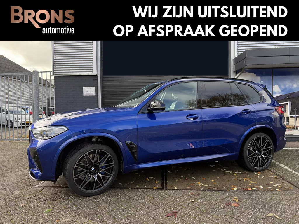 BMW X5 M Competition 625PK Full Options Fabriek specificatie's