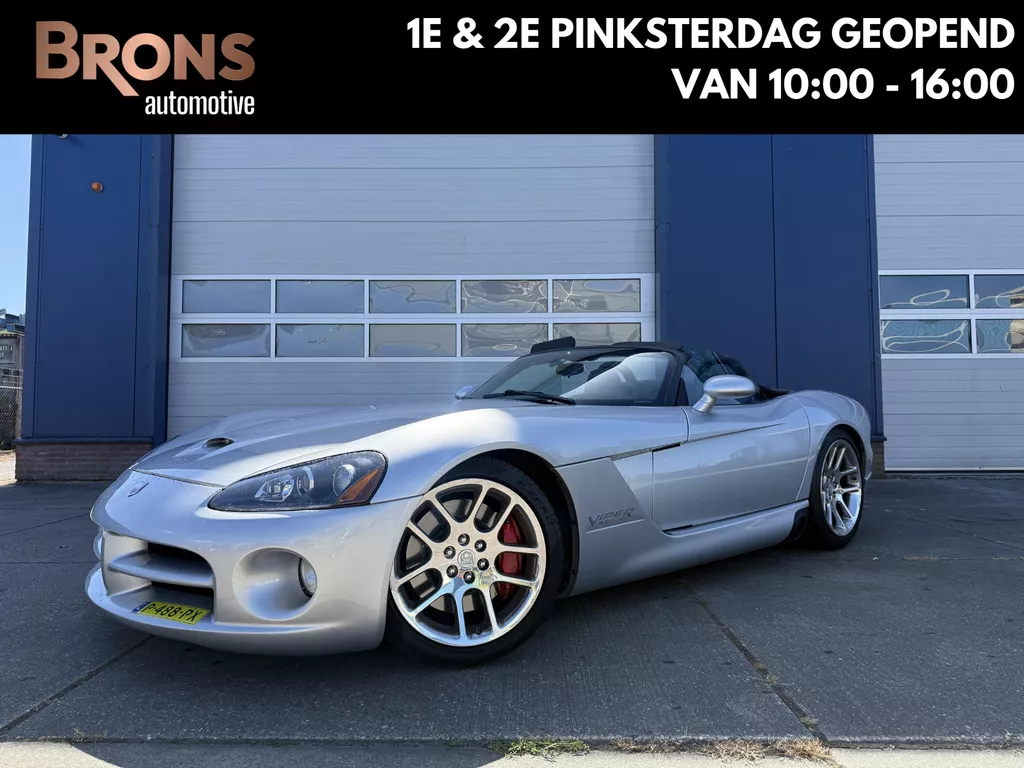 Dodge Viper srt-10 Cabrio l  Nieuwstaat