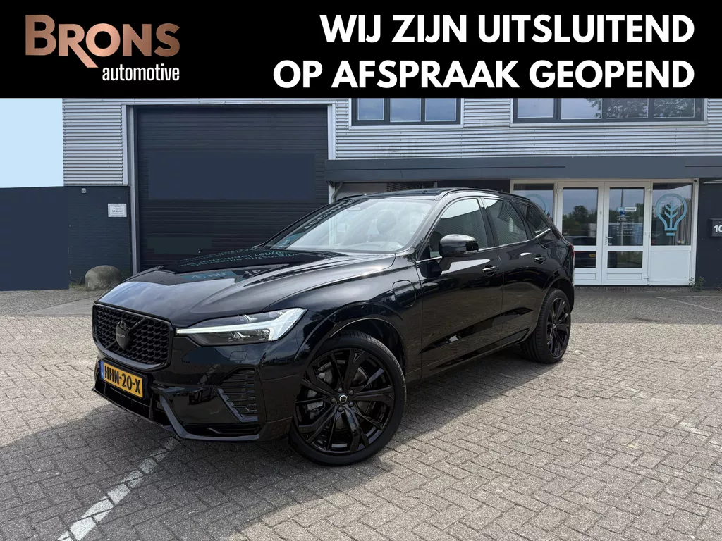 Volvo XC60 2.0 T6 Plug-in hybrid AWD Plus Black Edition trekhaak l Pano l rijklaarprijs
